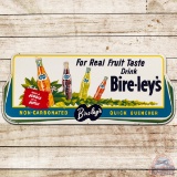 1948 Bireley's Real Fruit Taste Die Cut Embossed SS Tin Sign w/ Bottles