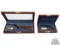 Pair of Colt Miniature Classic 1851 & 1861 Navy Revolvers in Display Cases