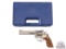 NICE! Smith & Wesson Model 617 Stainless .22 LR Double Action Revolver in Original Case