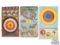 Lot Three Vintage Marx Tin Toys Kids Dart Target Boards