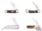 Four Collector Folder Knives US Camillus, Case Canoe, Sheffield I-XL & Puma