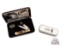 Two Case Knives Johnny Cash Commemorative Stag & Bone Trapper