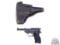1943 Mauser P38 9mm Luger Semi-Auto Pistol With Hard Shell Holster