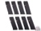 Eight Factory Glock 13 Round .45 ACP Pistol Magazines