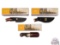 Three New Buck Knives Two Fixed Blades and Elk Handle Folder Knife