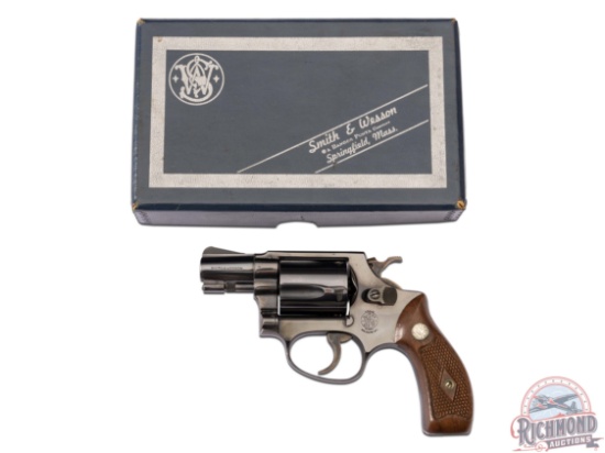 Superb! Smith & Wesson Model 36 Double Action .38 SPL "Chief's Special" Revolver in Original Box