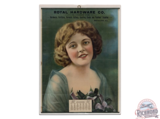 1922 "The Winchester Store" Royal Hardware Co, Royalton, IL Advertising Calendar