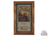 Framed 1932 Keen Kutter Wentworth Mercantile Unionville, MO Calendar by Henry Hintermeister