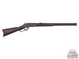 1894 Antique Winchester 1873 .32 Cal Lever Action Rifle Kings Improvement Barrel