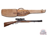 Thompson Center 50 CAL Renegade Black Powder Muzzleloader Rifle w/ Leupold Scope & Leather Scabbard