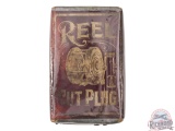 RARE! Antique Reel (Fly Reel) Cut Plug Tobacco Pack Detroit, MI Scotten, Dillon Company