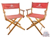 Pair of Winchester Fold Out Director-Style Camping Chairs