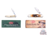 Two New Case Pocket Folder Knives Whittler and Stag Pen Knife