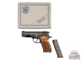 NICE Early Smith & Wesson Model 39 9mm Luger Semi-Auto Pistol with Box