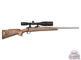 Custom Heavy Stainless Barrel Bolt Action Rifle .221 Fireball with Sniper Scope