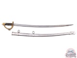 Reproduction Civil War Model 1860 Calvary Sword with Sheath