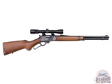 Scoped Marlin Model 336 Lever Action Rifle in 35 Remington
