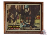 Framed 1956 Columbia Pictures Rory Calhoun as 