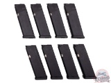 Eight Factory Glock 13 Round .45 ACP Pistol Magazines