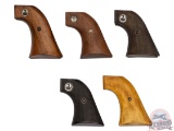 Five Pairs of Ruger Grips for Revolver Single Six and Similar