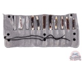 10 Assorted Schrade, Barlow and Boker Collector Folder Knives in Sack-Up Protector