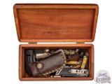 Assorted Lot of 25 Knives in a Lane Cedar Box