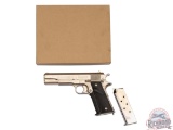 1918 Colt Model 1911 U.S. Army US Property .45 ACP Semi-Auto Pistol Nickel