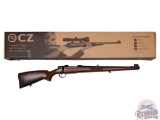 SUPERB! CZ 550 FS Bolt Action 6.5x55 Rifle with Mannlicher Stock in Original Box