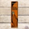 Come in Drink Orange Crush Emb. Single Sided Tin Door Push Sign w/ Krinkle Bottle & Straw