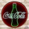 1930s Coca-Cola Single Sided Tin Neon Sign w/ Bottle