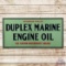 1948 Duplex Marine Engine Oil 48