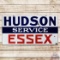 Hudson Essex Automobiles Service Double Sided Porcelain Sign