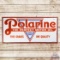 Polarine The Perfect Motor Oil 5' Single Sided Porcelain Sign
