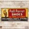 Large Poll Parrot Shoes Dillard's Dept Store 8' Single Sided Tin Logo Sign