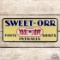 Amazing NOS Sweet-Orr Pants Overalls Shirts Single Sided Porcelain Sign