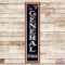 The General Tire Vertical Single Sided Porcelain Sign w/ Logo