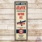 We Sell Atlantic Aviation Motor Oil Single Sided Tin Wood Framed Logo Sign w/ Airplane