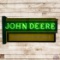 John Deere Quality Farm Equipment Double Sided Porcelain Neon Sign