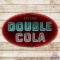 Drink Double Cola Emb. Single Sided Tin Neon Sign