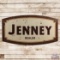 Scarce Jenney Dealer Gasoline 7' Double Sided Porcelain ID Sign