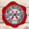 Atlantic Refining Company Single Sided Porcelain Sign 