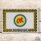 Chevrolet OK Participating Dealer Double Sided Tin Flange Sign w/ Logo