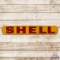 Superb Shell Oil Company Single Sided Porcelain Tanker Sign