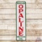 Fantastic Sinclair Opaline Motor Oils Vertical Single Sided Porcelain Sign