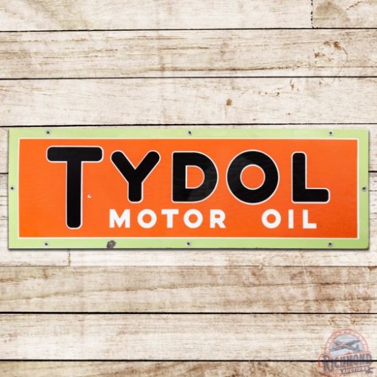 Tydol Motor Oil Horizontal Single Sided Porcelain Sign