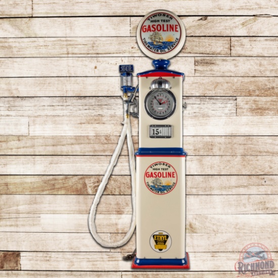 American Model #277 Clockface Gas Pump Tiwoser Restored