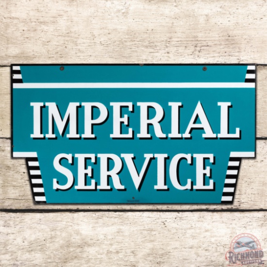 Superb Imperial Chrysler Automobiles Service Die Cut Double Sided Porcelain Sign