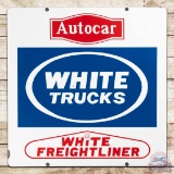 Superb White Trucks Autocar Freightliner 36