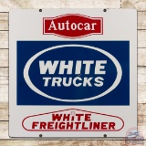 Nice White Trucks Autocar Freightliner 36