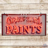 Gray Seal Paints 5' Single Sided Porcelain Neon Sign